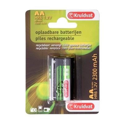 Kruidvat Ultra 2300 AA Oplaadbare Batterijen