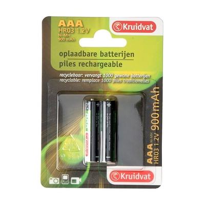Kruidvat Ultra 1000 AAA Oplaadbare Batterijen