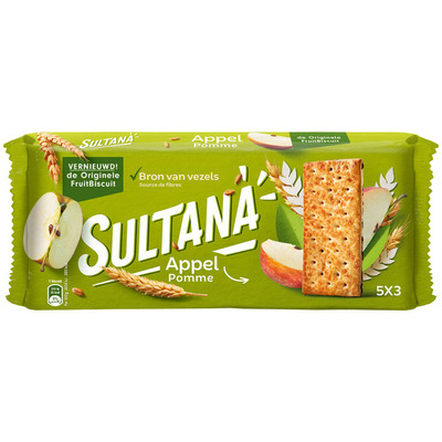 Sultana Fruitbiscuit appel