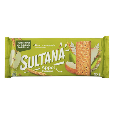 Sultana Fruitbiscuit appel