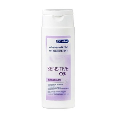 Huismerk Ultra Sensitive Reinigingsmelk 2 in 1
