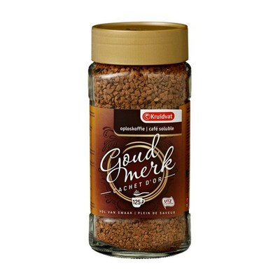 Huismerk Goudmerk Oploskoffie