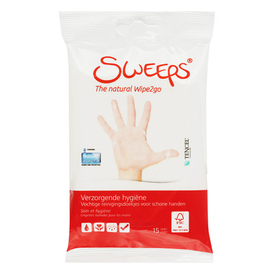 Sweeps Verzorgende hygiene vochtige handdoekjes