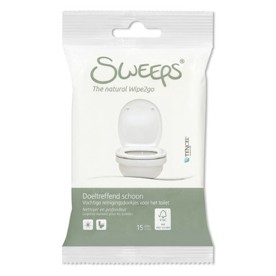 Sweeps Wc cleaner vochtige doekjes