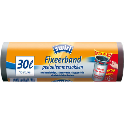 Swirl Afvalzakken fixeerband 30 liter
