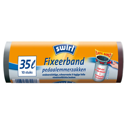 Swirl Afvalzakken fixeerband 35 liter