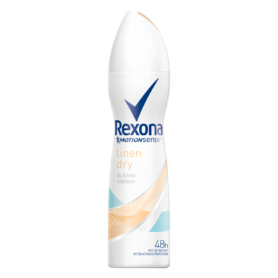 Rexona Deodorant Spray Motionsense Linen Dry 48h Anti-Transpirant