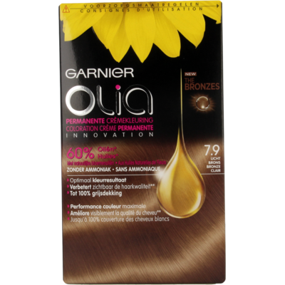 Garnier Olia Permanente Kleuring 7.9 Licht Brons