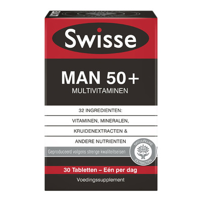 Swisse Ultivite man 50+ tabletten