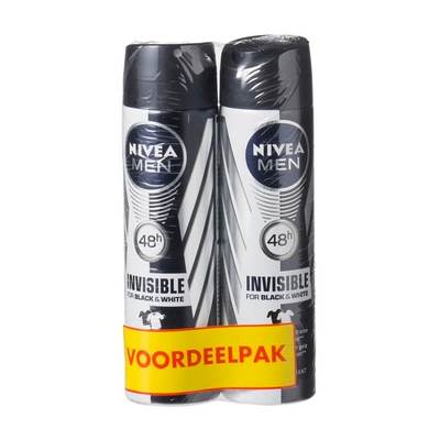 Nivea Men Invisible For Black & White Deodorant Spray