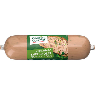 Garden Gourmet Vegetarische smeerworst tuinkruiden
