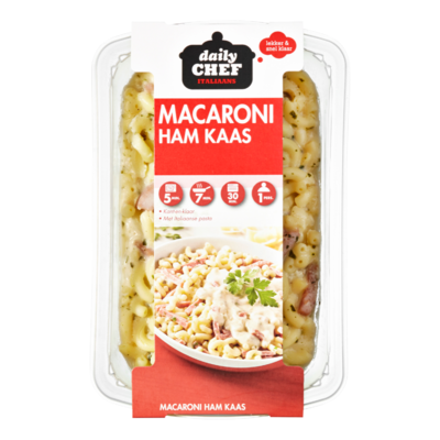 Huismerk Macaroni ham/kaas