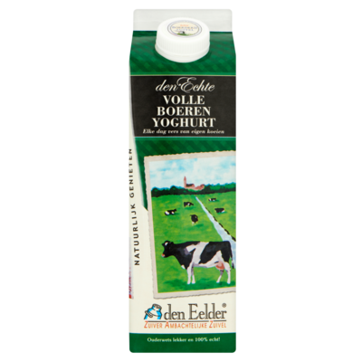 Den Eelder den Echte Volle Boeren Yoghurt 1 L
