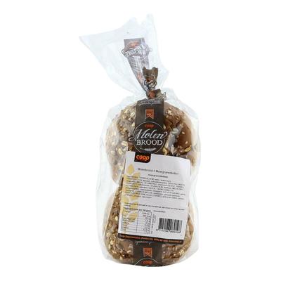Molenbrood Meergranenbollen 4 Stuks