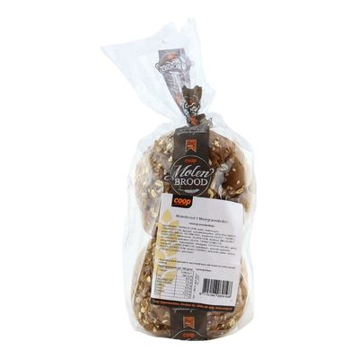 Molenbrood Meergranenbollen 4 Stuks