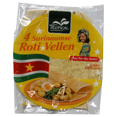Tropical Surinaamse roti vellen