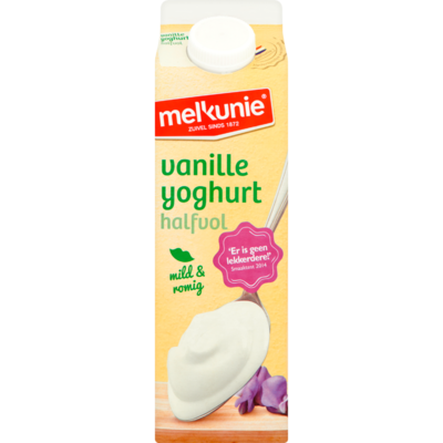 Melkunie Halfvolle vanille yoghurt