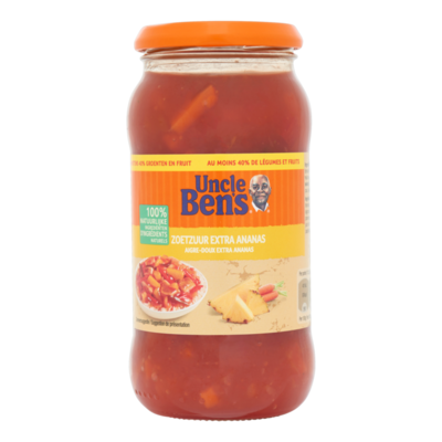 Uncle Ben's Zoetzuur Extra Ananas