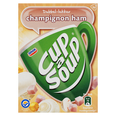 Unox Cup-a-soup champignon ham