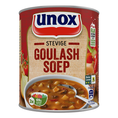 Unox Soep in blik stevige goulashsoep