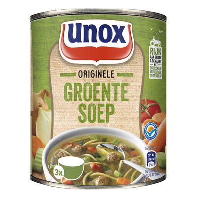 Unox Soep in blik stevige groentesoep
