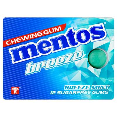 Mentos Gum Breeze Breeze Mint Single 175 Gram