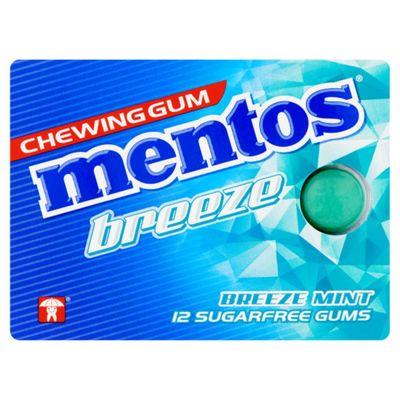 Mentos Gum Breeze Mint