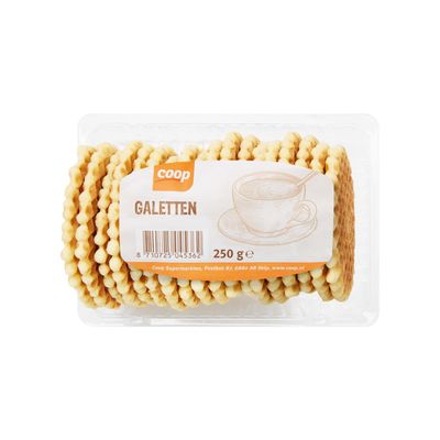 Huismerk Dessert Galetten Wafels 250gr