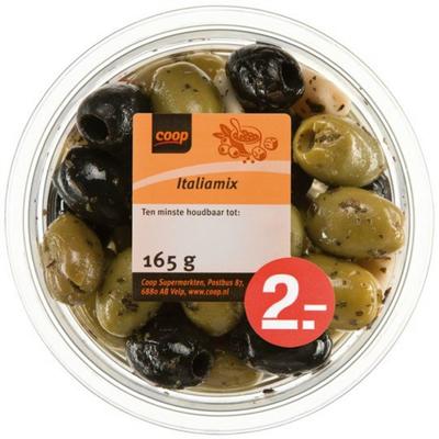 Coop Italiamix 165 Gram