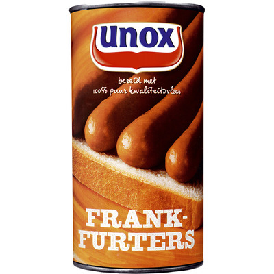 Unox Blik frankfurters