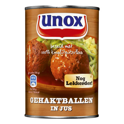 Unox Gehaktballetjes in jus