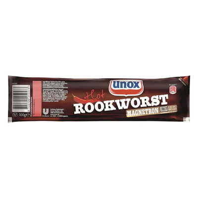 Unox Pittige rookworst magnetron