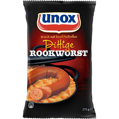 Unox Pittige rookworst
