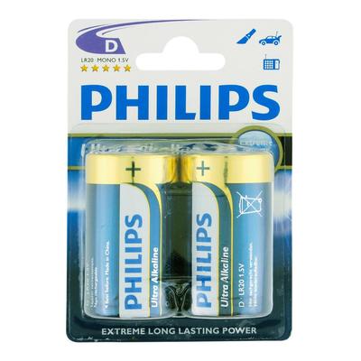 Philips Ultra Life Mono D Batterijen
