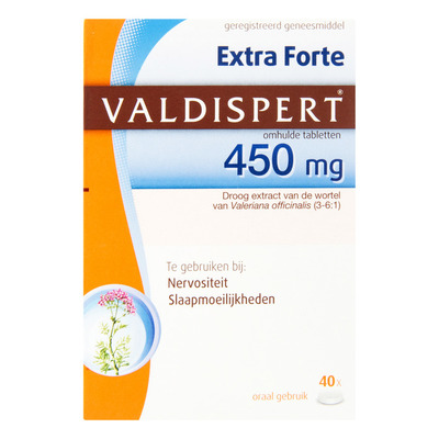 Valdispert Extra forte 450 mg tabletten
