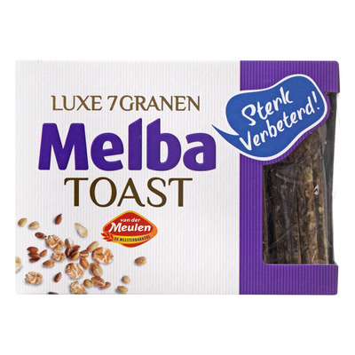 Van der Meulen Melba toast luxe 7-granen