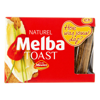 Van der Meulen Melbatoast naturel venster