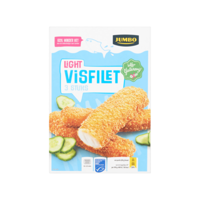 Huismerk Light Visfilet 3 Stuks