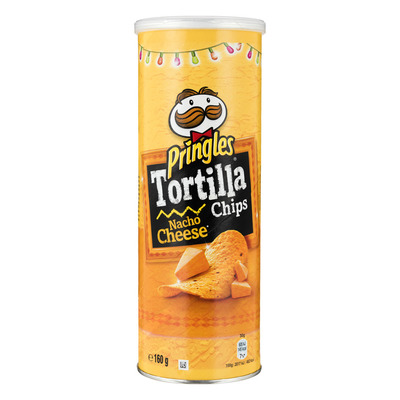 Pringles Tortilla chips nacho cheese