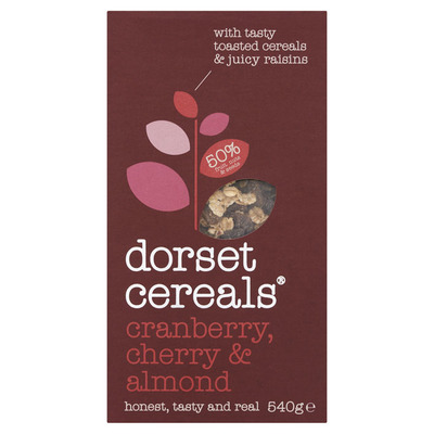 Dorset Muesli cranberry cherry & almond