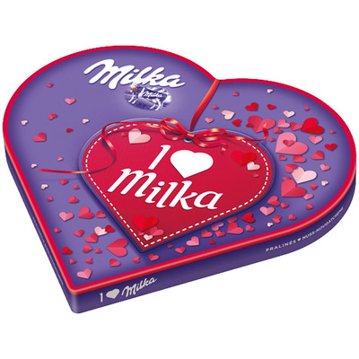 Milka Pralines I love milka crème