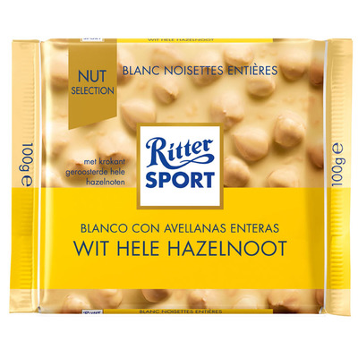 Ritter Sport Nut selection wit-hazelnoot