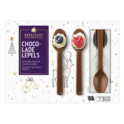 Huismerk Chocolade lepels