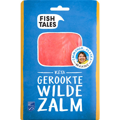 Fish Tales Keta gerookte zalm