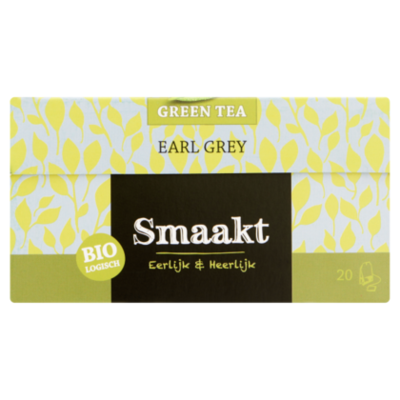 Smaakt Groene thee earl grey