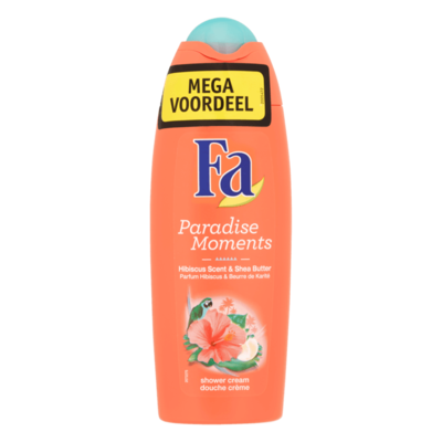 Fa Paradise Moments Hibiscus Scent & Shea Butter Shower Cream Mega Voordeel