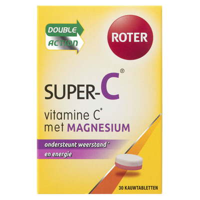 Roter Super-C met magnesium kauwtabletten