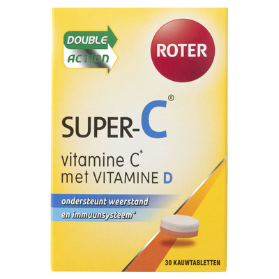 Roter Super-C met vitamine D kauwtabletten