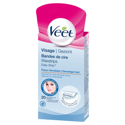 Veet Wasstrips gezicht gevoelige huid