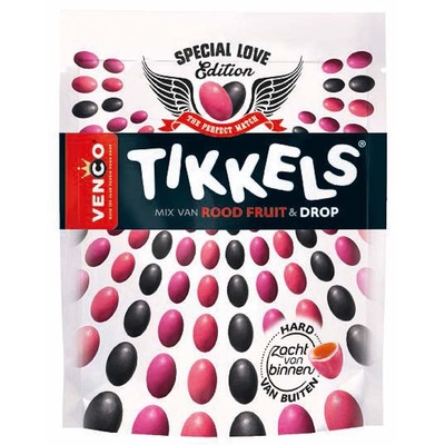 Venco Tikkels rood fruit-drop